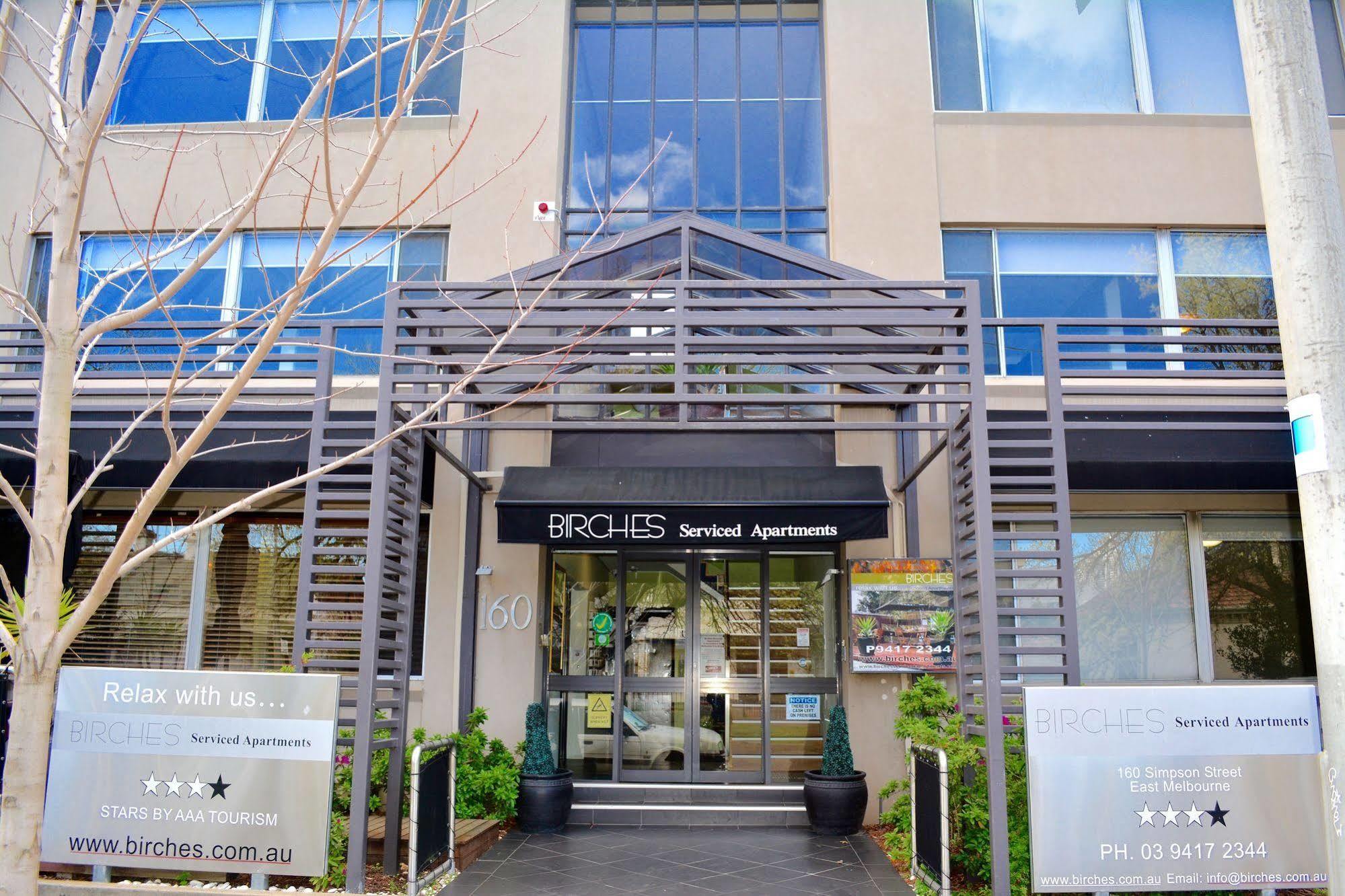 Birches Serviced Apartments Melbourne City Exterior foto